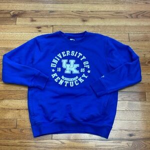STARTER Brand UK Wildcats Crew Neck Sweatshirt w/ Pockets - Size Large